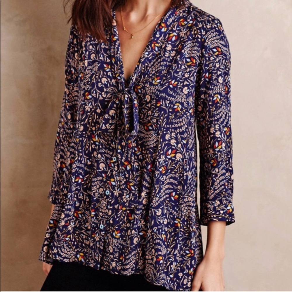 Anthropologie Hi-Lo Blouse